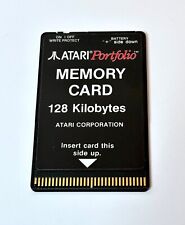Atari Portfolio 128 Kilobytes RAM Memory Card with New Battery - Fully Tested picture