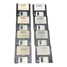 Vintage Set of 8 3D Software Floppy Disks Diskettes 90’s AS-IS picture