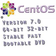 CentOS 7 64 Bit 32 Bit Linux OS DVD installer Laser Printed Label Fast Shipping picture