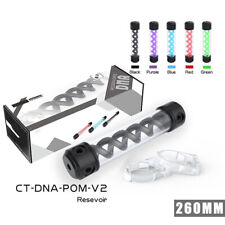 Shyrrik POM PMMA Double Helix T-Virus 50mm Cylindrical DNA Reservoir w/LED strip picture