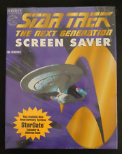 STAR TREK THE NEXT GENERATION SCREEN SAVER FOR WINDOWS BERKELEY SYSTEMS (1994) picture