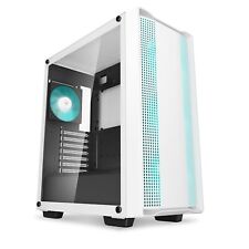 DeepCool CC560 WH V2 Mid-Tower ATX PC Case, 4X Pre-Installed 120mm LED Fans, ... picture