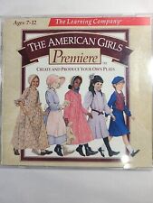 The American Girls Premiere VTG PC CD-Rom Windows The Learning Company Kids Game picture