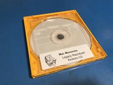 YELLOW Apple Macintosh CD Carrier Caddy Vintage System Software MacOS CD-ROM picture