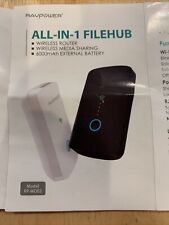 RAVPower All in 1 FileHub Wireless Router w/ Power Bank RP-WD03 & Carrying Case picture