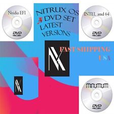Nitux Linux Desktop 3 DVD Set advanced hardware support latest version  picture