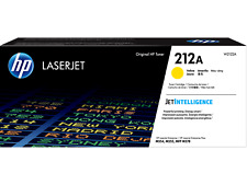 HP 212A Yellow Original LaserJet Toner Cartridge, ~4,500 pages, W2122A picture