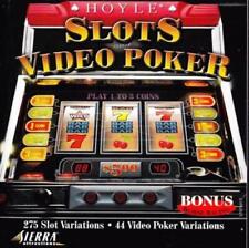 Hoyle Slots & Video Poker '99 PC CD ghost monster food fortune horse racing game picture