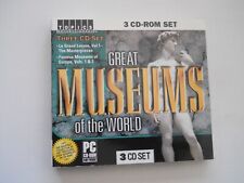 GREAT MUSEUMS OF THE WORLD 3 CD ROM SET picture