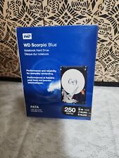 Western Digital Scorpio Blue 250GB Notebook Hard Drive ~ WD2500BEVERTL~ Sealed picture
