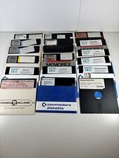 18 Floppy Used Disks C64 Commodore 64 Vintage Computer Koalapainter Word Type picture
