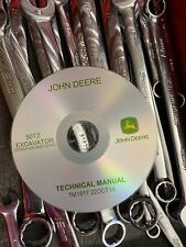 JOHN DEERE 50ZTS COMPACT EXCAVATOR TECHNICAL OPERATOR TEST MANUAL TM1817 picture