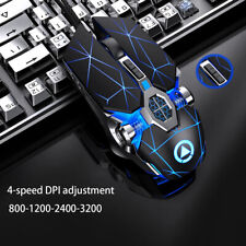 USB Wired Gaming Mouse Ergonomic Optical RGB LED Mice/Pad for Laptop PC Computer picture