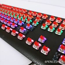 Read E-YOOSO K600 Retro Mechanical Gaming Keyboard 104 Key, Rainbow LED Backlit picture