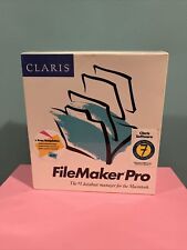 Vintage 1993 FileMaker Pro Software For Mac New Sealed Box RARE LOOK 👀 picture