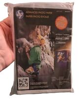 HP Advanced Photo Paper 5” X 7” Glossy Sealed Pack of 60 Sheets Q8690 NEW picture