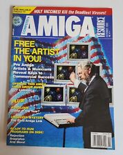 Compute's Amiga Resource Magazine - October 1989 VTG Computer Tech Holy Vaccines picture
