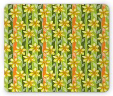 Ambesonne Floral Spring Mousepad Rectangle Non-Slip Rubber picture