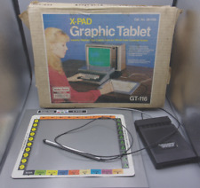 Radio Shack TRS-80 X-PAD Graphic Tablet Model GT-116 w/Box & Manual 26-1196 VTG picture