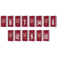 OFFICIAL ARSENAL FC 2022/23 PLAYERS HOME KIT LEATHER BOOK CASE FOR APPLE iPAD picture