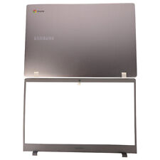 New Lcd Rear Back Cover + Front Bezel For Samsung Chromebook 4 XE350XBA picture