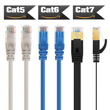 CAT7 Cat6 Cat5e Ethernet Network Cable STP UTP - 6FT 10FT 25FT 50FT 100FT - lot picture
