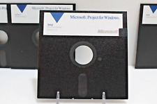 Microsoft Project for Windows; 5 1/4 Floppy Disks, 1989 picture