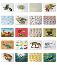 Ambesonne Dinosaur Party Mousepad Rectangle Non-Slip Rubber picture