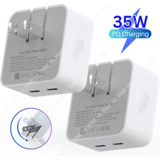 35W Dual Port PD Power Adapter Fast Charger Block For iPhone 14 13 12 11 XR iPad picture