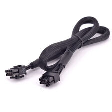 Black Sleeved CPU 8Pin(4+4) to 8Pin Modular Cable for Corsair RM1000X RM850X RMX picture