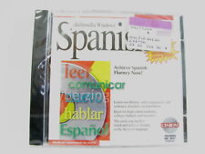 Multimedia Windows Spanish Learn To Speak Spanish CD-ROM 1990s Vintage NEW picture