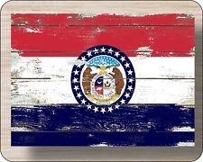 State Flag Of Missuori Mousepad 7 x 9  Distressed Art Photo mouse pad picture