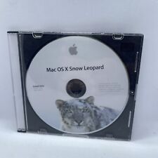 Apple Mac OS X Snow Leopard 10.6.3 Install DVD Disc - Flawless Clean Disc Only picture