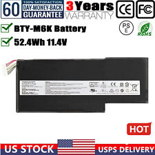 5PCS BTY-M6K BATTERY FOR MSI GS63VR 7RG STEALTH PRO GF63 THIN 8RB 8RC 8RD 9SCXR picture