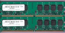 2GB 2x1GB QIMONDA PC2-4200 DDR2-533 DDR2-4200-CL4-x64-1G-648 DESKTOP MEMORY KIT picture