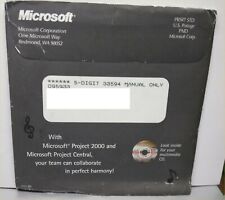 MICROSOFT PROJECT 2000 & PROJECT CENTRAL DEMO / EVALUATION CD picture