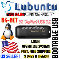 Linux Lubuntu 24.04 Long Term Support OS USB or Live Boot OS Ubuntu NEW picture