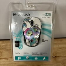 Logitech Lady on the Lily M325 Wireless Mouse with Wheel USB receiver NEW SEALED picture