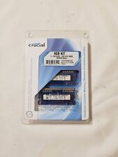 Crucial 8GB (2x 4GB) Kit DDR3 1600MHz PC3-10600 SODIMM Desktop 204-Pin New picture
