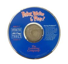 The Learning Company Paint Write and Play PC CD Rom Tested Disc Only picture