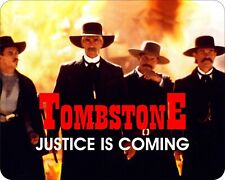 Doc Holliday Wyatt Earp Cowboy Tombstone  Mouse Pads Mousepads Justice Is Coming picture