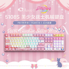 AKKO Sailor Moon 5108S 3087V2 5108B RGB PBT JDA Mechanical Keyboard 87/108 Keys picture