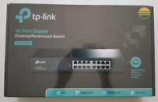 TP-LINK 16-Port Gigabit Ethernet 10/100/1000Mbps Rack Mount Switch TL-SG1016D 🔥 picture