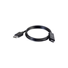 C2G Cables to Go C2G 50194 6' DisplayPort/HDMI Audio/Video Cable Black 50194C2G picture