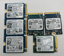 Lot of (6) 512GB - Western Digital KIOXIA SkHynix SN520 SSD, NVME drives picture