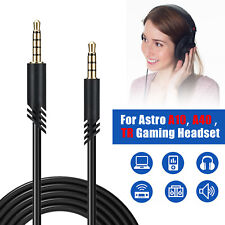 For Astro A10 A40 Gaming Headset, 2M Replacement Audio Cable Cord Volume Control picture