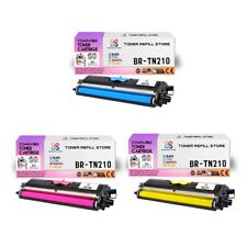 3Pk TRS TN210 C Y M Compatible for Brother HL3040CN, MFC9010CN Toner Cartridge picture