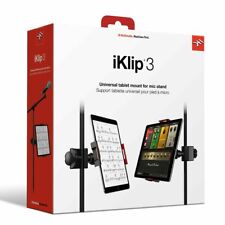 IK Multimedia iKlip3 for iPad or Tablet with Mic Stand Adapter - FAST SHIPPING picture