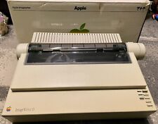 Vintage Apple ImageWriter II Printer With Original Box G0010 POWERS ON Computer picture