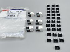Leviton Gigamax Cat 5e Connector Open Pack (6 Complete) 31 Extra Clips  picture